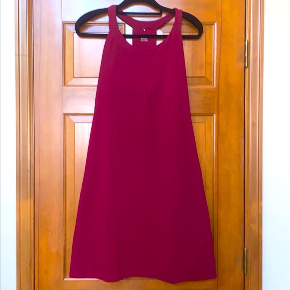 Toad & co Title Nine Tech Tomboy red Dress M